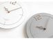 Настінний годинник COVET 12 (wood hands) - Gray G354 фото 6
