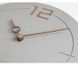 Настінний годинник COVET 12 (wood hands) - Gray G354 фото 4