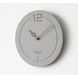 Настінний годинник COVET 12 (wood hands) - Gray G354 фото 2