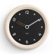 Настінний годинник WOZоOM - 39см - Beige/Black   фото 1