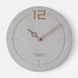 Настінний годинник COVET 12 (wood hands) - Gray G354 фото 1