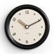 Настінний годинник WOZоOM - 39см - Black/Beige   фото 1