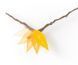 Настінний годинник Mandelda NATURAL - Yellow C348 фото 3