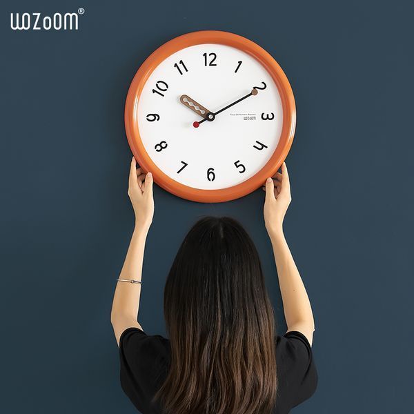 Настінний годинник WOZоOM Circular - 39см - Orange Z1063 фото