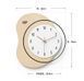 Настінний годинник WOZоOM Bean - Light Brown Z682 фото 4
