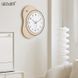 Настінний годинник WOZоOM Bean - Light Brown Z682 фото 5