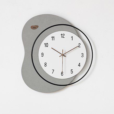 Настінний годинник WOZоOM Bean - Gray Z681 фото