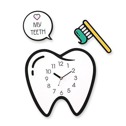 Настінний годинник Mandelda TOOTH M293 фото