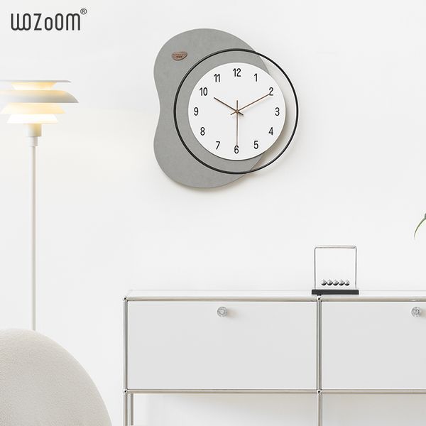 Настінний годинник WOZоOM Bean - Gray Z681 фото