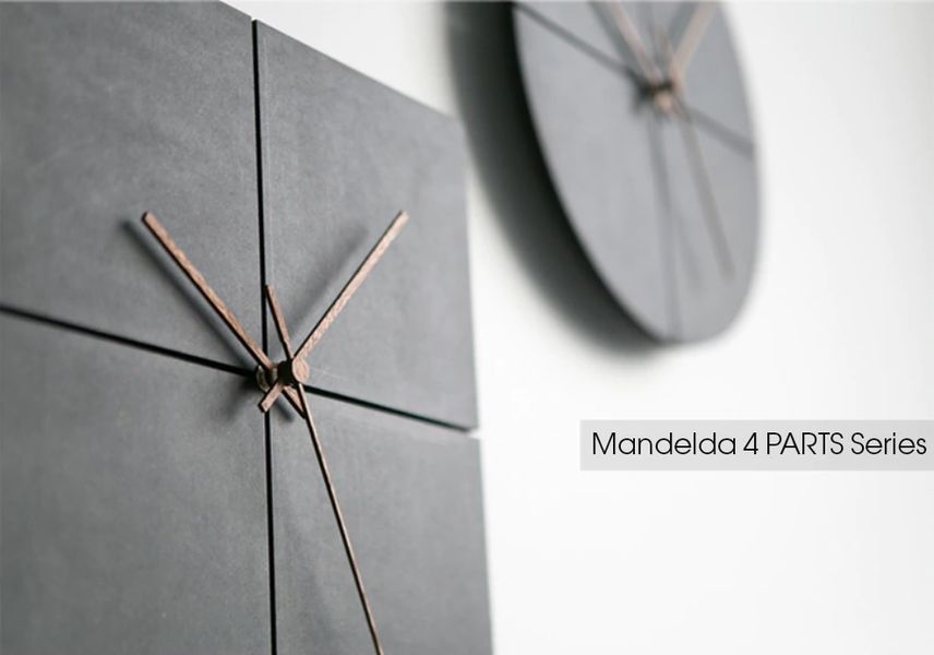 Настінний годинник Mandelda 4 PARTS - Square G23 фото