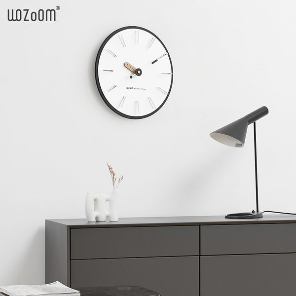 Настінний годинник WOZоOM Paragraph - White Z113 фото