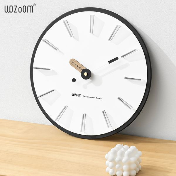 Настінний годинник WOZоOM Paragraph - White Z113 фото