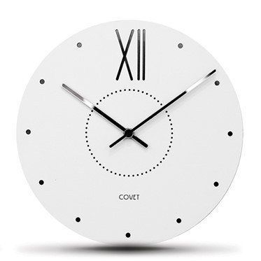 Настінний годинник COVET ROME - White С155 фото