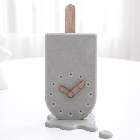 Настільний годинник Mandelda ICECREAM - Gray C324 фото