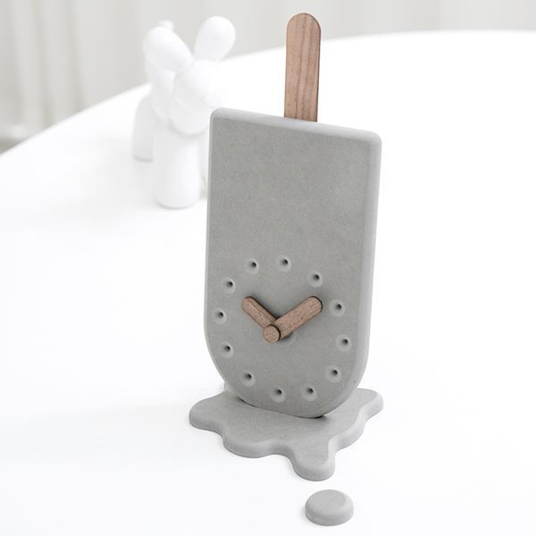 Настільний годинник Mandelda ICECREAM - Gray C324 фото