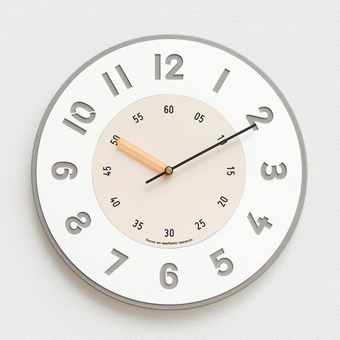 Настінний годинник WOZоOM Record - Beige   фото