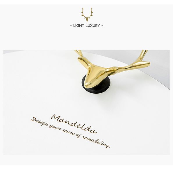 Настінний годинник Mandelda Deer Oval - Gray С687 фото