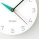 Настінний годинник Mandelda COLOR HAND - Green - 29cm С340 фото 2