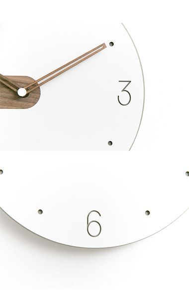 Настінний годинник EMITDOOG Wooden Piece - 29cm G245 фото