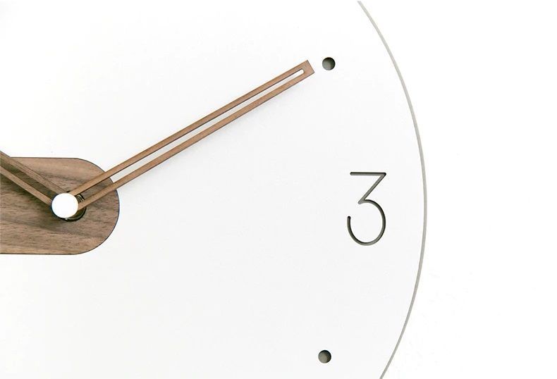 Настінний годинник EMITDOOG Wooden Piece - 29cm G245 фото