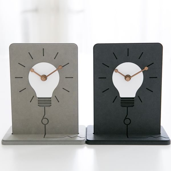 Настільний годинник Mandelda LAMP - Black С487 фото