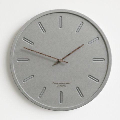 Настінний годинник EMITDOOG DIAL - Gray G87 фото