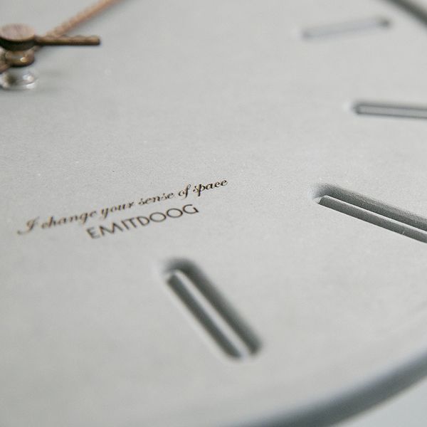 Настінний годинник EMITDOOG DIAL - Gray G87 фото