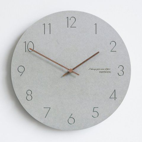 Настінний годинник EMITDOOG Concrete G46 фото