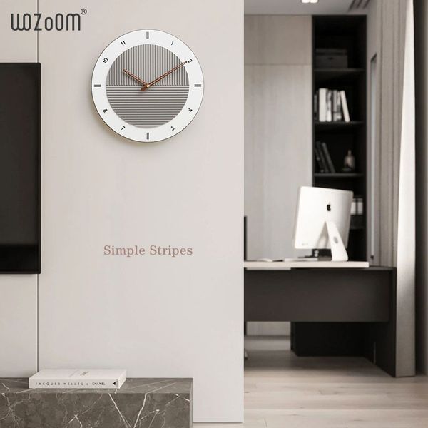 Настінний годинник WOZоOM Hologram - Gray   фото