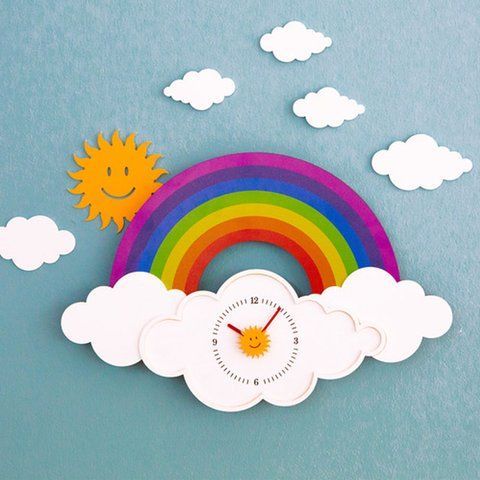 Настінний годинник Mandelda RAINBOW M276 фото