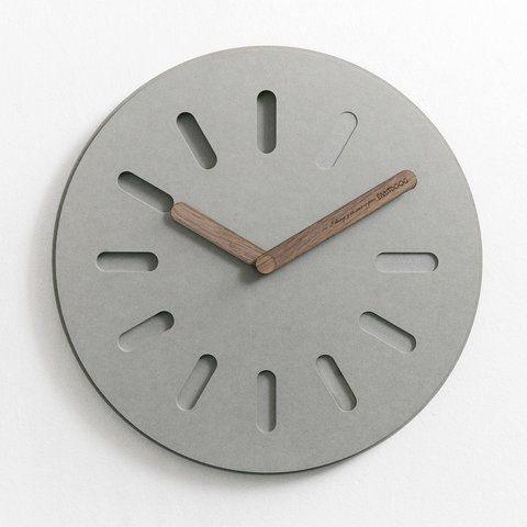Настінний годинник EMITDOOG Round Wheel - Gray G90 фото