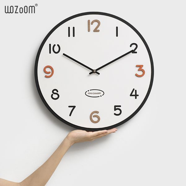 Настінний годинник WOZоOM Warm - 30см Z1431 фото