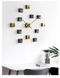 Настінний годинник EMITDOOG CUBES - Gold G364 фото 3