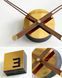 Настінний годинник EMITDOOG CUBES - Gold G364 фото 4