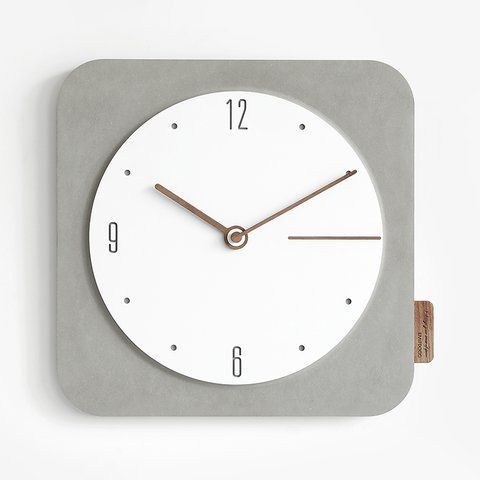 Настінний годинник EMITDOOG InCube - Gray   фото