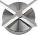 Настінний 3d годинник TWALVE - Silver - 80-130см Модель Т42 T4203S фото 2