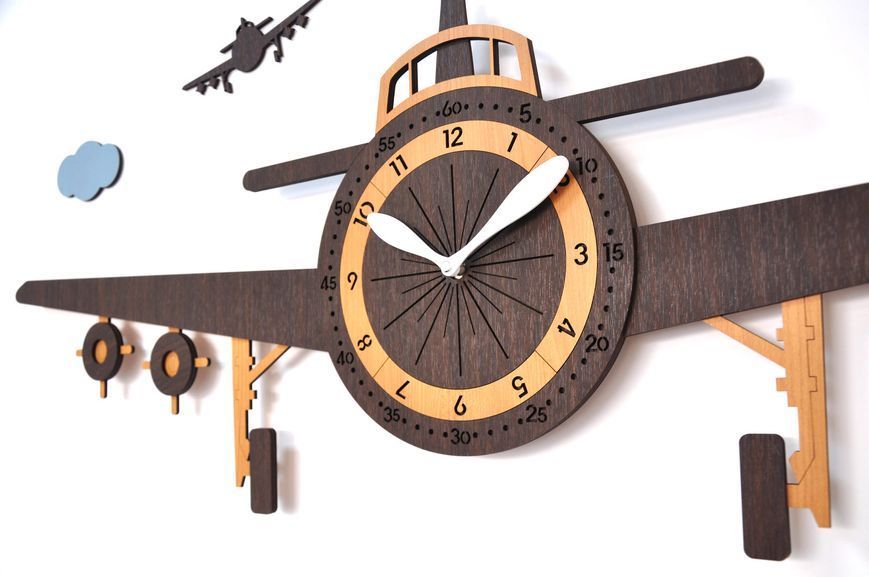 Настінний годинник Mandelda PLANE M216 фото