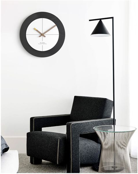 Настінний годинник Mandelda DoubleO - Black   фото