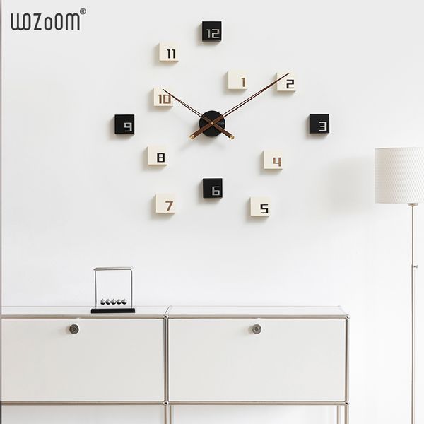 Настінний годинник EMITDOOG CUBES - White Z962 фото